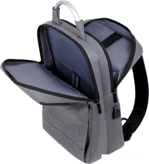 Городской рюкзак Miru Forward 15.6 (серый) - фото 5 - id-p212154434
