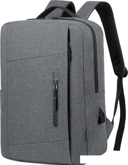 Городской рюкзак Miru Skinny 15.6 (серый) - фото 2 - id-p212154436