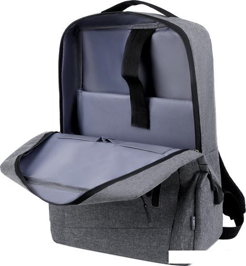 Городской рюкзак Miru Skinny 15.6 (серый) - фото 6 - id-p212154436