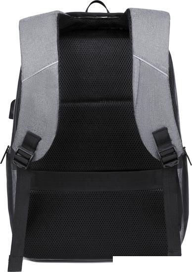 Городской рюкзак Miru Lifeguard 15.6 (серый) - фото 4 - id-p212154438