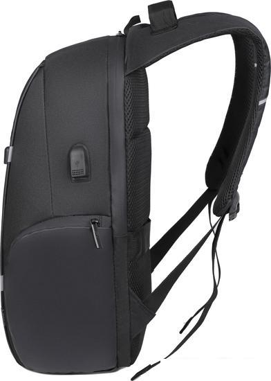 Городской рюкзак Miru Lifeguard 15.6 (черный) - фото 3 - id-p212154441