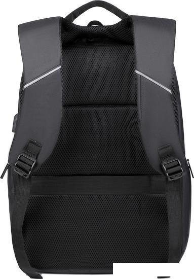 Городской рюкзак Miru Lifeguard 15.6 (черный) - фото 4 - id-p212154441