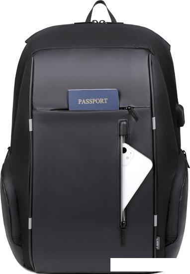 Городской рюкзак Miru Lifeguard 15.6 (черный) - фото 5 - id-p212154441