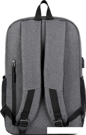 Городской рюкзак Miru Sallerus 15.6 (серый) - фото 4 - id-p212154442