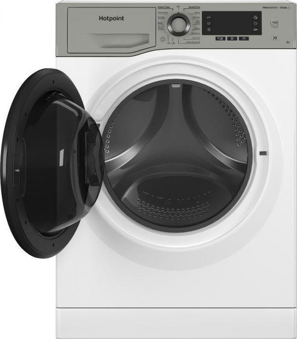 Стиральная машина HOTPOINT NSD 8249 UD AVE RU, с фронтальной загрузкой, с паром, 8кг, 1200об/мин, инверторная - фото 5 - id-p212785052