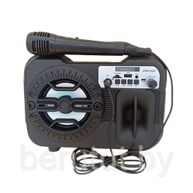 Колонка музыкальная портативная Bluetooth с микрофоном ZQS 1425