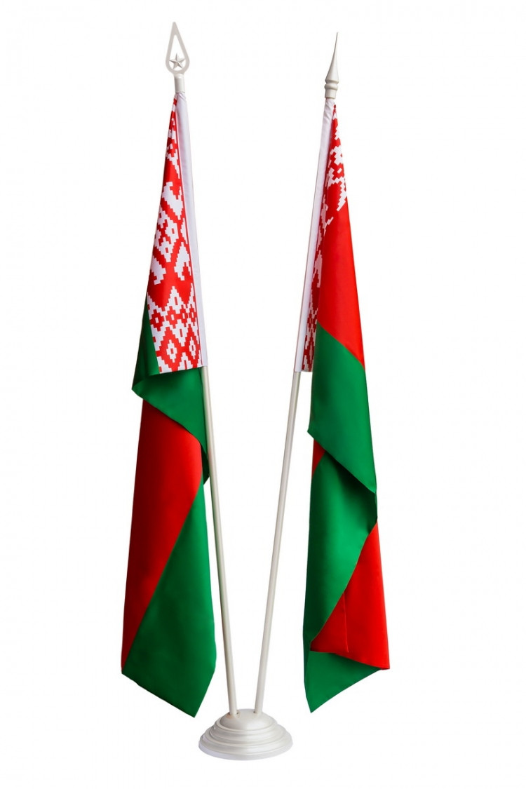 Подставка интерьерная для двух флагов - фото 1 - id-p213213074
