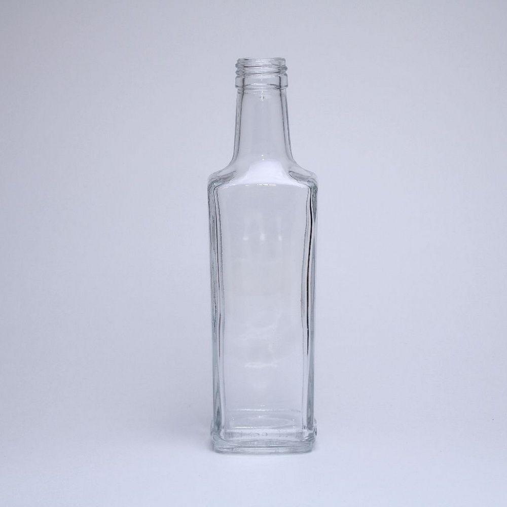 Стеклянная бутылка 0,250 л. (250 мл.) Гранит ВИНТ (28), фото 1