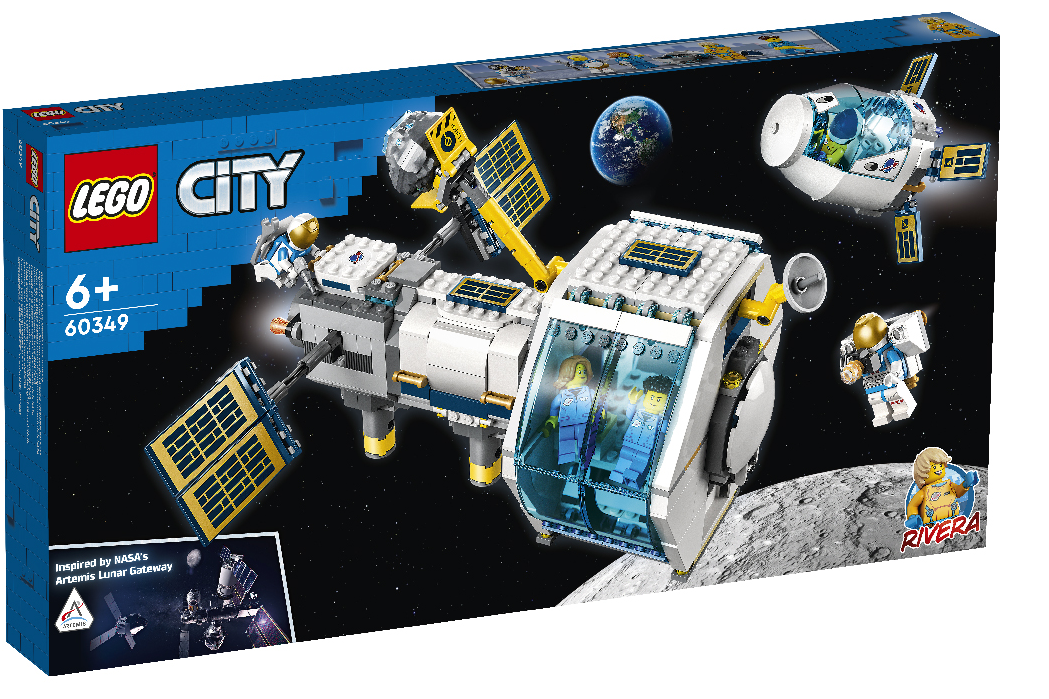Конструктор LEGO Original City 60349: Лунная космическая станция - фото 2 - id-p213239850