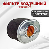 Фильтр воздушный (элемент) 168F(GX200)-170F(GX210) черн., фото 2