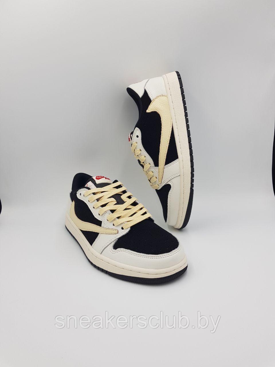 Кроссовки мужские Кроссовки Nike Air Jordan 1 Retro Low OG SP Travis Scott - фото 1 - id-p213276690
