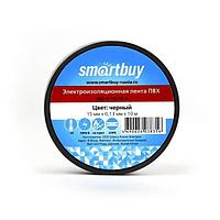 Изолента Smartbuy, 0.13х15мм, 10 метров, черная