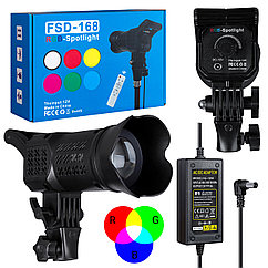 Светильник студийный Rgb- spotlight Fsd-168 Видеосвет цветной для фото и видео