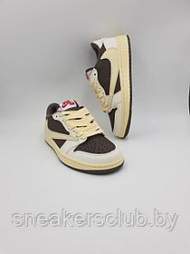 Кроссовки женские Nike Air Jordan 1 Retro Low OG SP Travis Scott