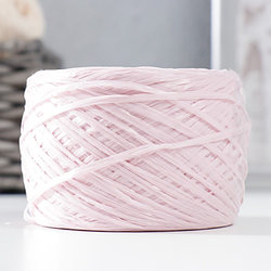 Пряжа для вязания мочалок 100% полипропилен 400м100±10 гр (светло-розовый)