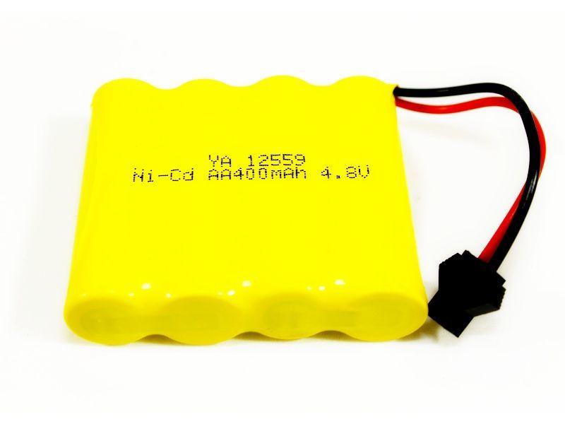 Аккумулятор Ni-Cd 400mAh, 4.8V, SM для Double Eagle E589-003, E640-003 - фото 1 - id-p213084900