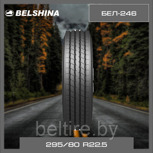 Шины 295/80 R22.5 BEL-246 (БЕЛ 246)