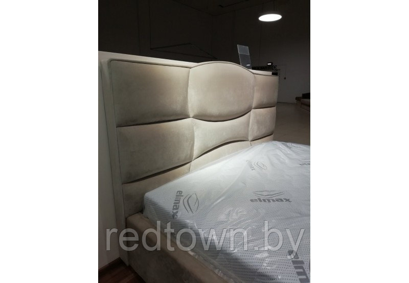 Кровать Венеция 120 , 140 , 160 , 180 , 200 см, с мягким изголовьем - фото 7 - id-p213278440