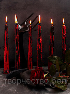 Набор свечей для Хэллоуина, halloween Red украшения декор