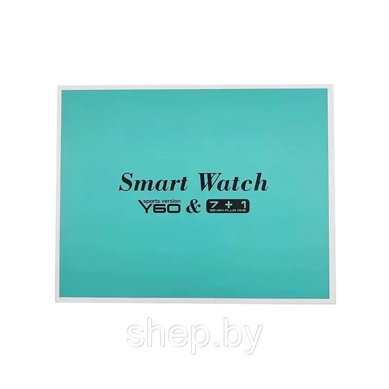 Умные смарт часы Smart Watch Y60 7+1 / NFC / микрофон / беспроводная зарядка / + 7 ремешков!!! NEW 2023!!! - фото 6 - id-p213278907