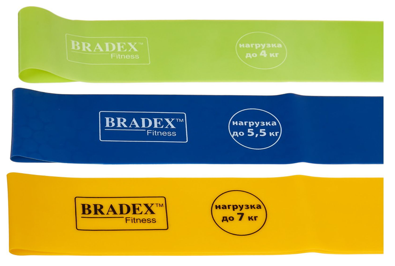 Набор эспандеров Bradex "Фитнес резинки", SF 0321 - фото 1 - id-p213279886