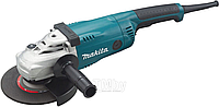 УШМ (болгарка) двуручная MAKITA GA 7020 SF в кор. (2200 Вт, диск 180х22 мм, плавный пуск, без регул. об.)