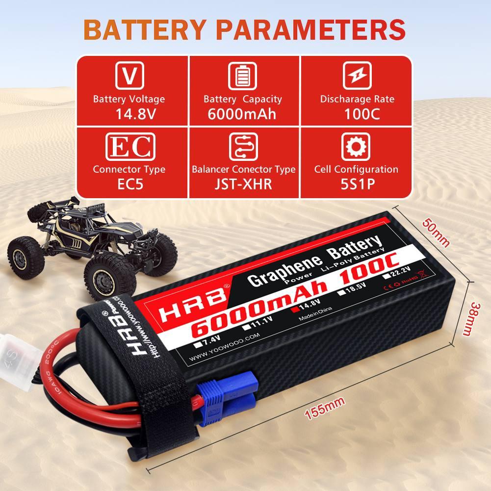 Аккумулятор LiPo 7.4V 6S 6000mAh - фото 4 - id-p213279896