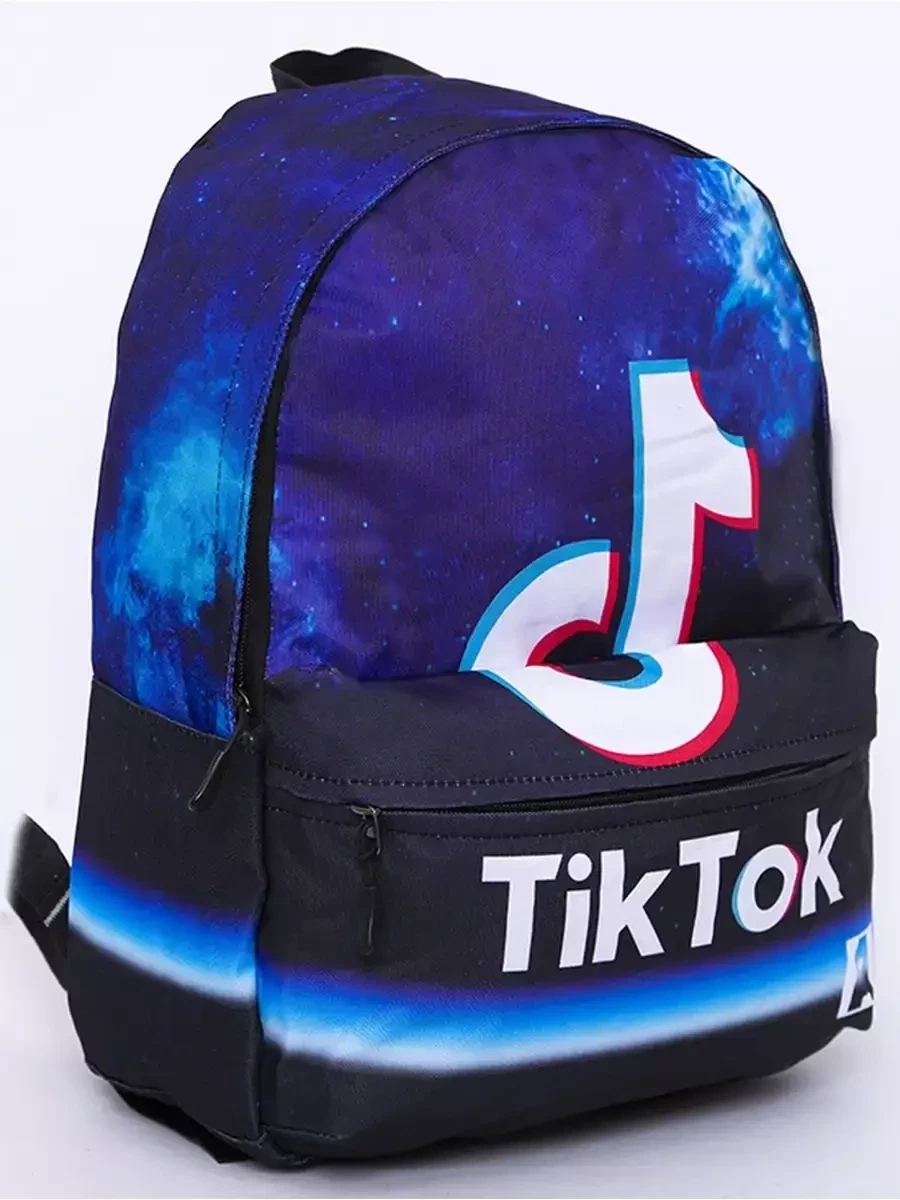 Подростковый молодежный рюкзак Tik Tok (галактика) - фото 1 - id-p213239761