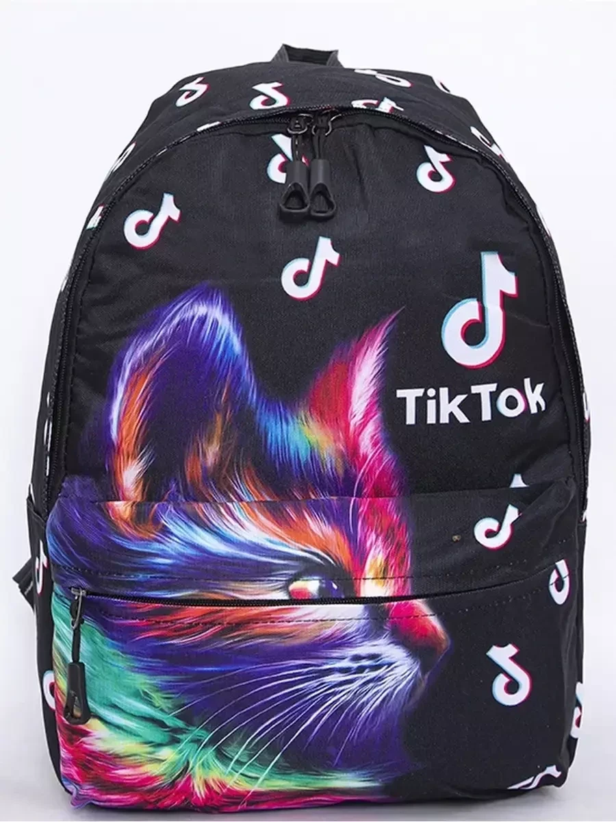 Подростковый молодежный рюкзак Tik Tok (нотки) - фото 2 - id-p213239769