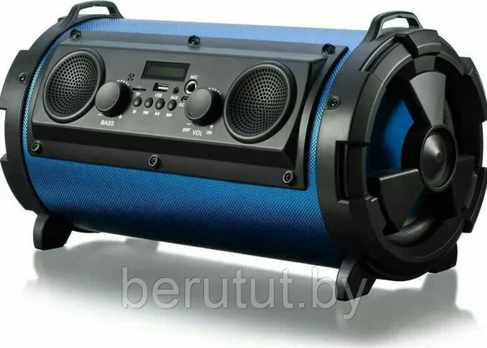 Колонка портативная Bluetooth Bass 1602 - фото 5 - id-p179437776