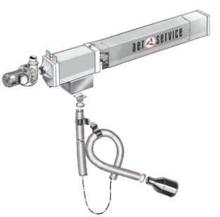 Aerservice KITCA221150160 Рельсовая система вытяжки 16 м. с 1-ой кареткой 150 мм.