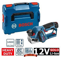 Рубанок аккумуляторный Bosch GHO 12V-20 (06015A7002) Solo, без аккумуляторов, L-Boxx