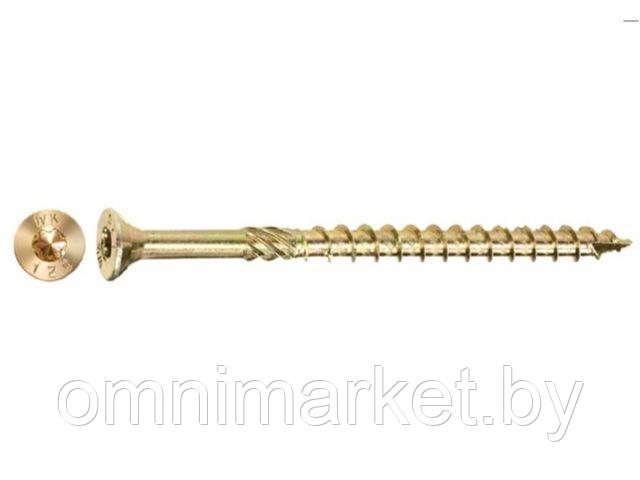 Шуруп конструкционный 6.0х70 по дереву, потай, TORX30 (10 шт в зип-локе) STARFIX