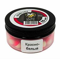 Lion Baits Бойлы плавающие Pop-Up "Aroma Free" (без аромы) красно-белые 10 мм