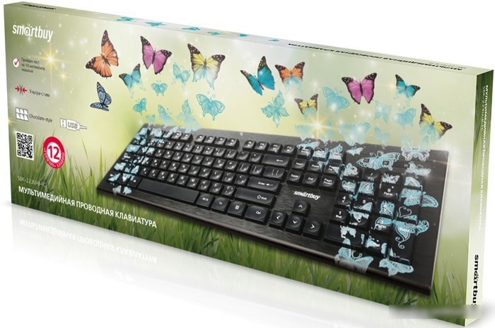 Клавиатура SmartBuy One 223 Butterflies - фото 3 - id-p213225193