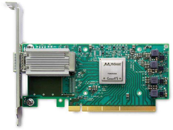 Сетевая карта Mellanox MCX516A-CCAT - фото 1 - id-p213223874