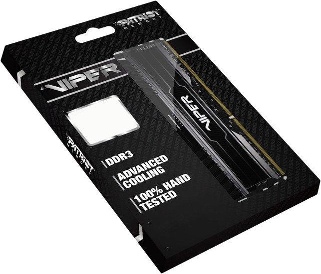Оперативная память Patriot Viper 3 Black Mamba 8GB DDR3 PC3-12800 (PV38G160C0) - фото 4 - id-p213228409