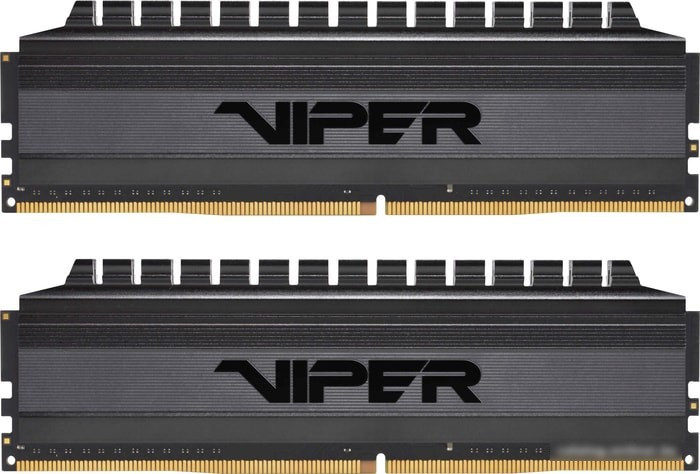 Оперативная память Patriot Viper 4 Blackout 2x4GB DDR4 PC4-25600 PVB48G320C6K - фото 1 - id-p213228355