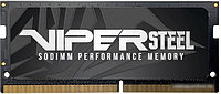 Оперативная память Patriot Viper Steel 16GB DDR4 SODIMM PC4-19200 PVS416G240C5S