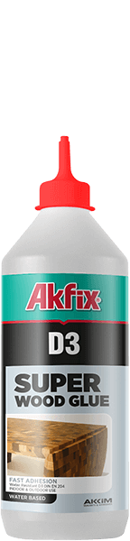 Akfix D3 высокопрочный водостойкий клей ПВА D3 500 гр. Белый - фото 1 - id-p213318033