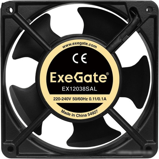Вентилятор для корпуса ExeGate EX12038SAL EX289020RUS - фото 2 - id-p213223022