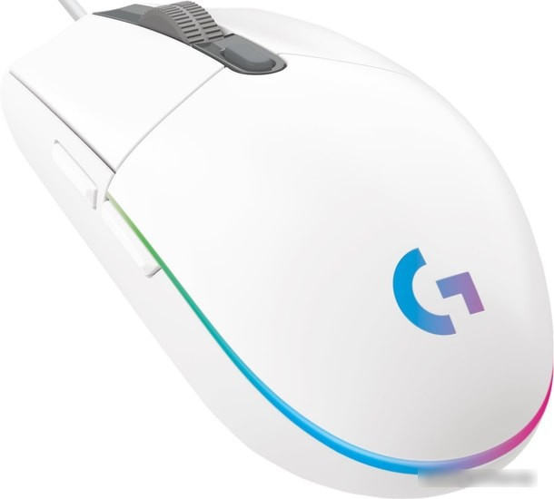Игровая мышь Logitech G203 Lightsync (белый) - фото 3 - id-p213225727
