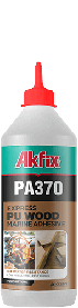 Akfix PA370 Экспресс водостойкий клей на полиуретановой основе D4 500 гр. Прозрачный