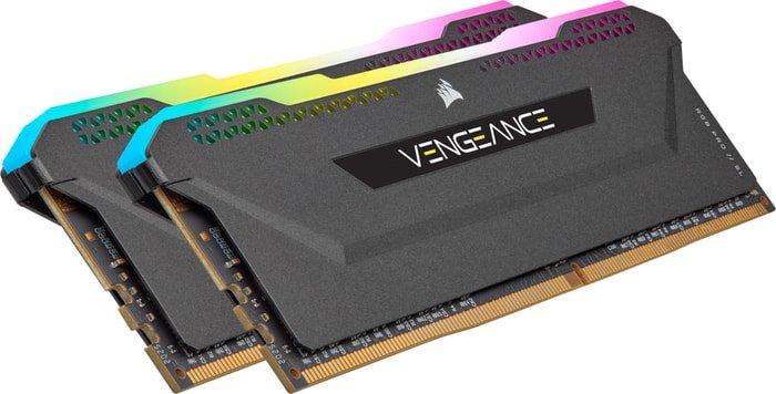 Оперативная память Corsair Vengeance RGB PRO SL 2x8GB DDR4 PC4-28800 CMH16GX4M2D3600C18 - фото 2 - id-p213228022