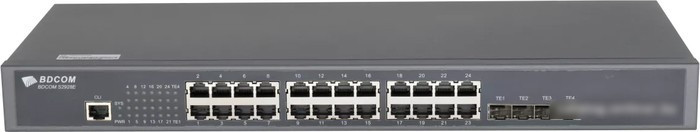 Управляемый коммутатор 3-го уровня BDCOM S2900-24T4X - фото 1 - id-p213226956