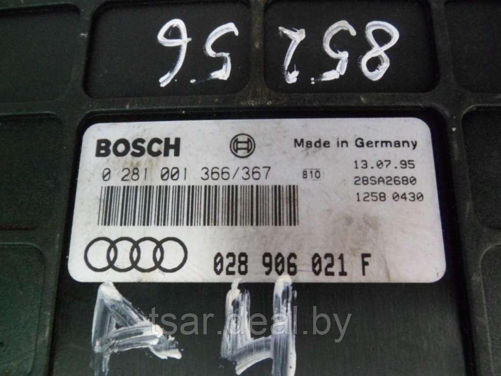 Блок управления двигателем Audi A4 B5 (S4,RS4) (028906021F, 0281001366, 0281001367) - фото 4 - id-p213283257