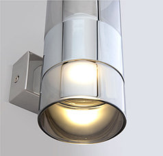 40021/1 LED  Настенный светильник хром/дымчатый, фото 2