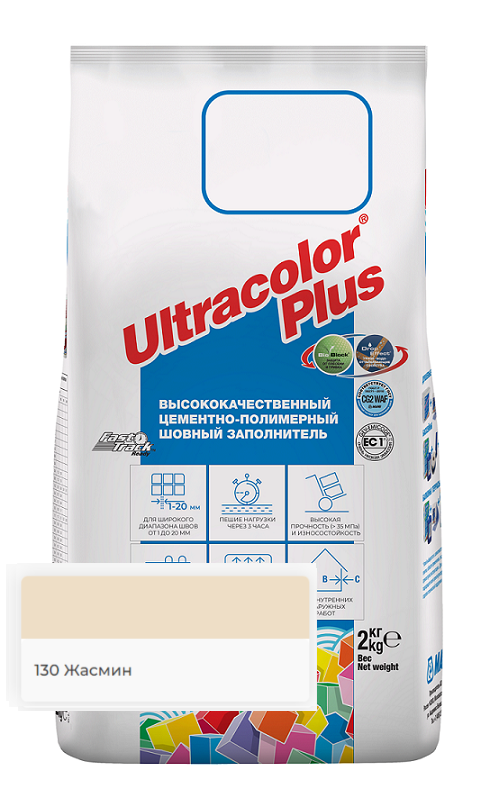 Фуга Mapei ULTRACOLOR PLUS №130 Жасмин 2 кг - фото 1 - id-p213344621