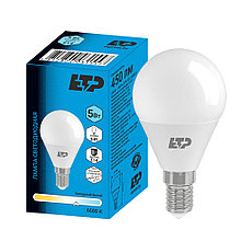 Лампа светодиодная 5W G45 Е14 6500К (100) ETP