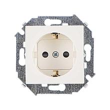1591443-031 Розетка с заземлением и шторками
Schuko 2Р+Е 16A 250В~ цвета слоновая кость